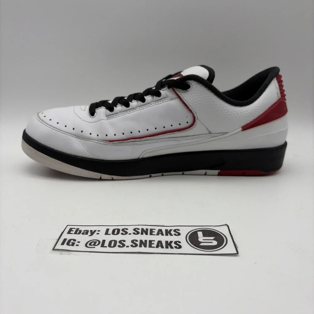 Size 12 - Air Jordan 2 Retro 2016 Low Chicago (832819-101)